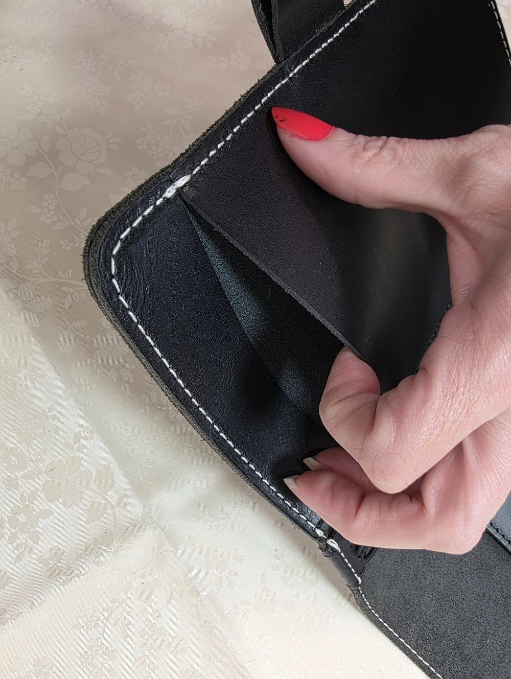 Planner Perfect Black Leather Travelers Notebook Cover